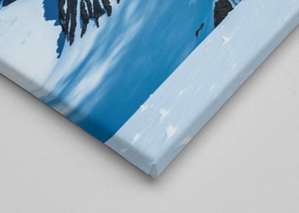 Utsikt från toppen kebnekaise