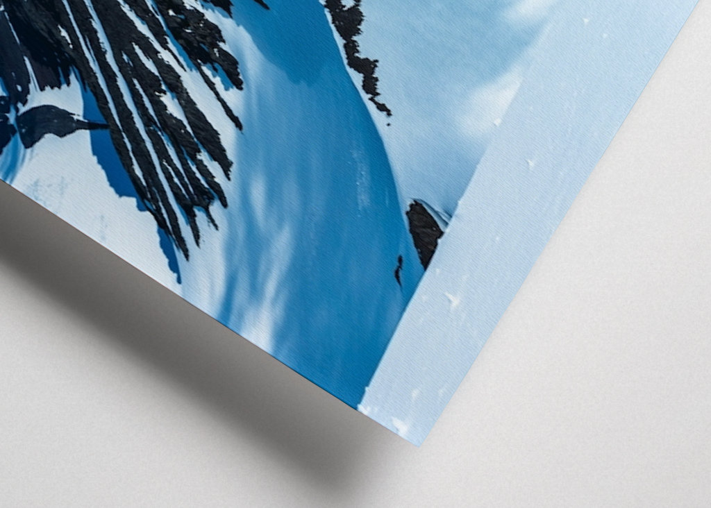 Utsikt från toppen kebnekaise