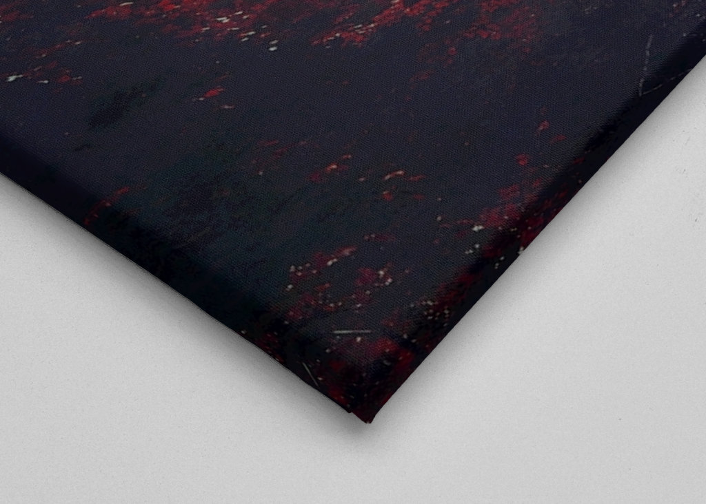 Mystická lesní scéna na podzim