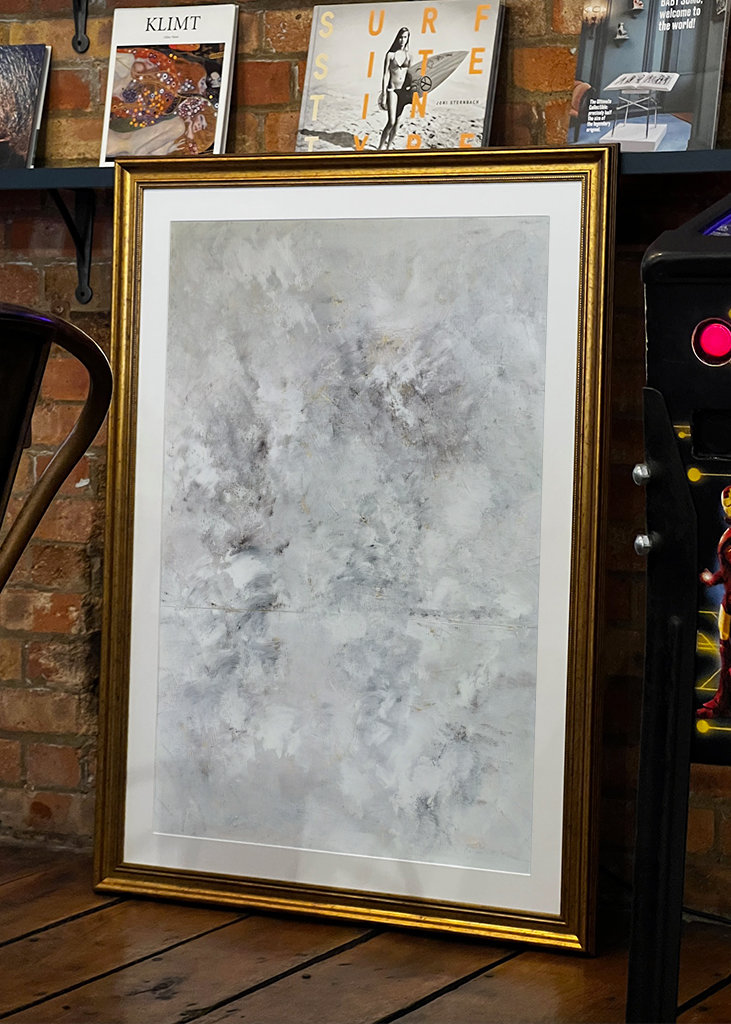 Abstrakt No 22 Grått Vær