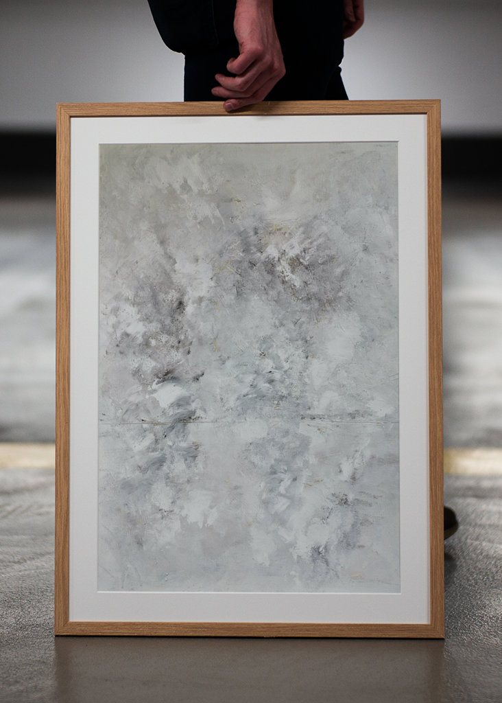 Abstrakt No 22 Grått Vær