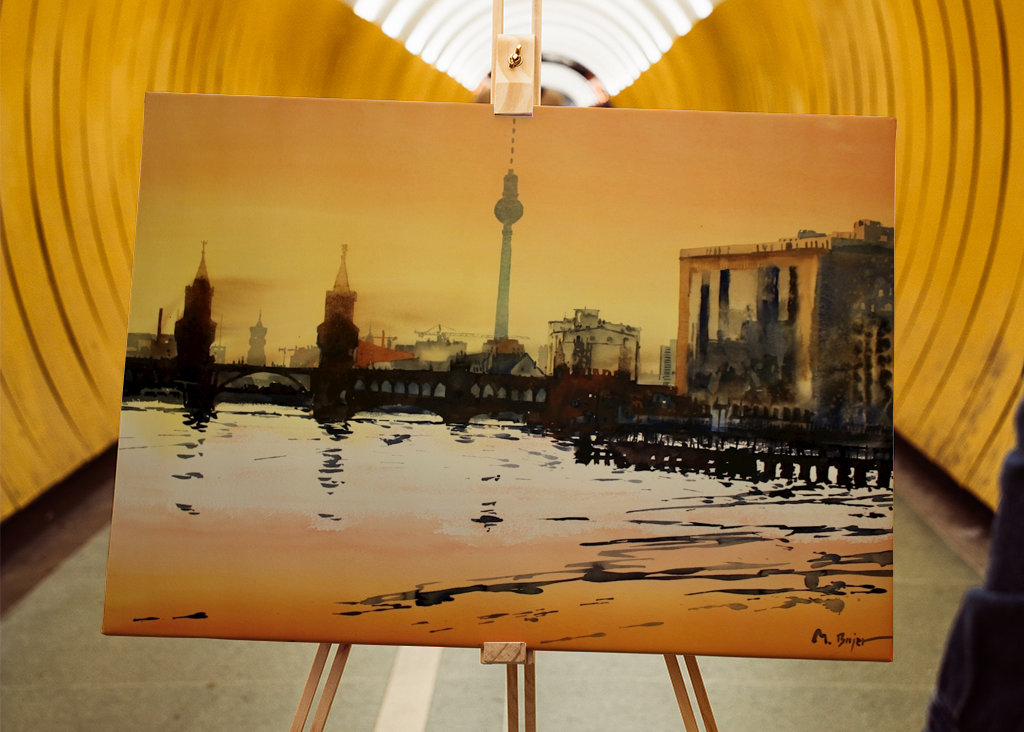 Oberbaumbrücke, Spree, Berlin