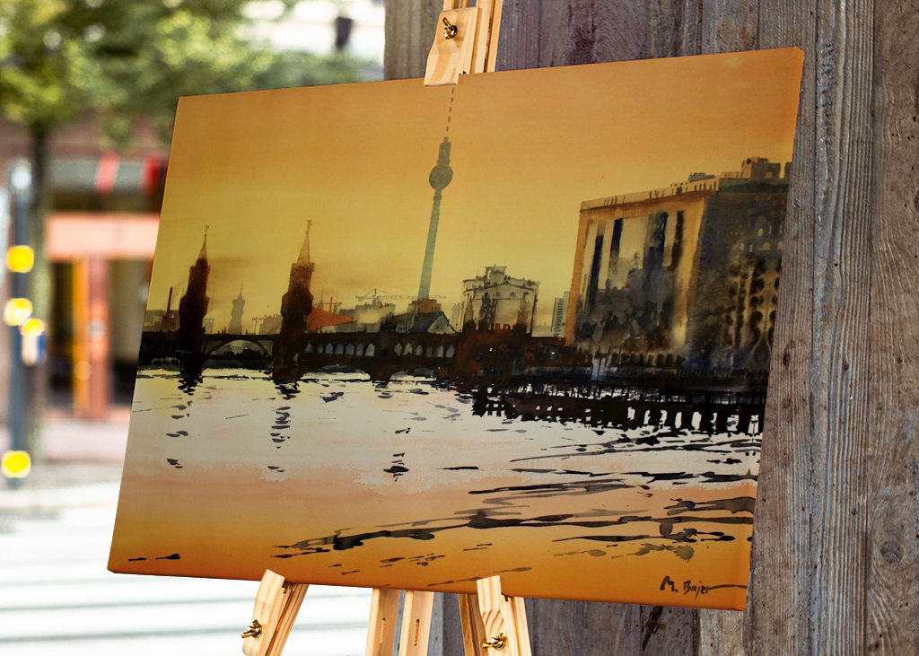 Oberbaumbrücke, Spree, Berlin
