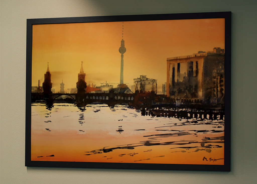 Oberbaumbrücke, Spree, Berlin