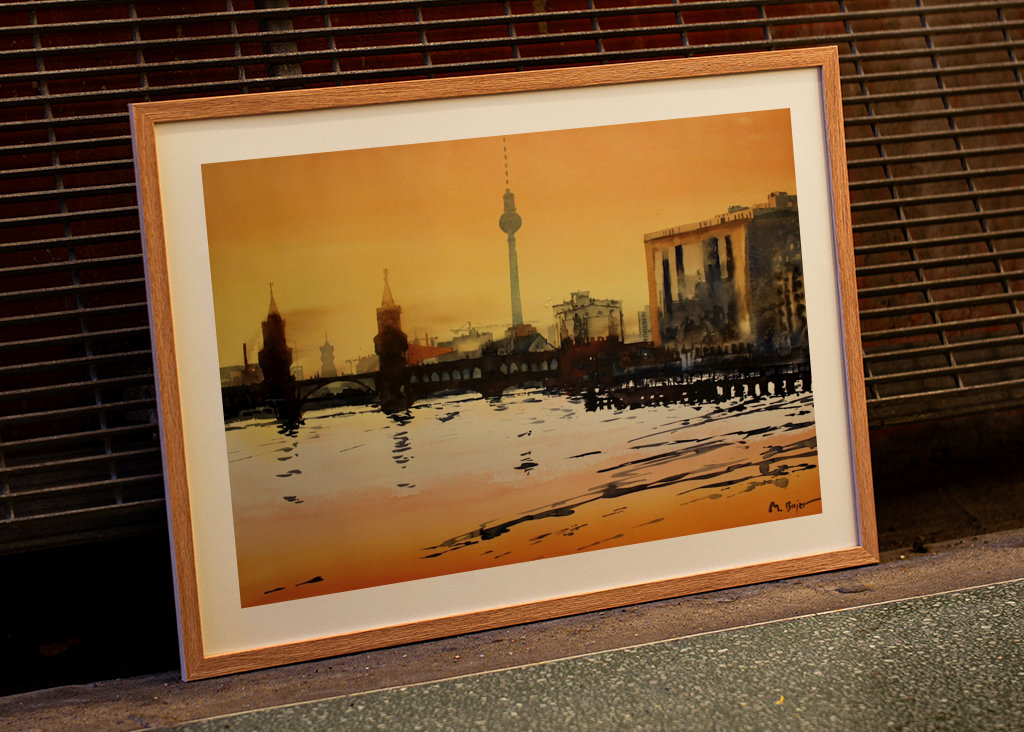 Oberbaumbrücke, Spree, Berlin