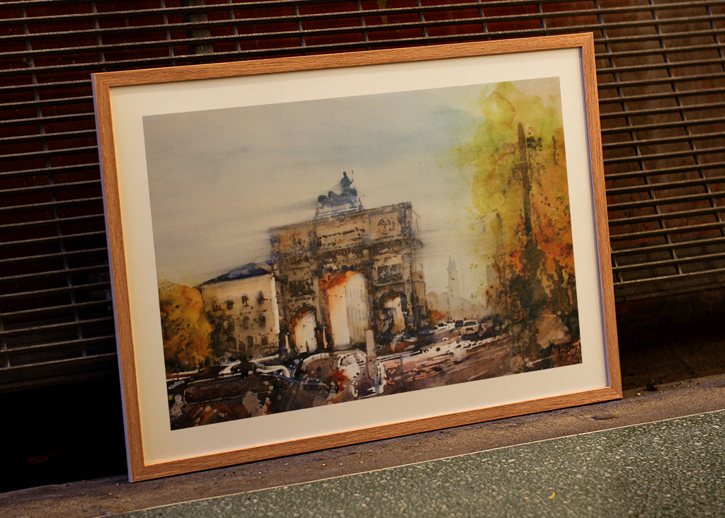 Vítězná brána, Mnichov