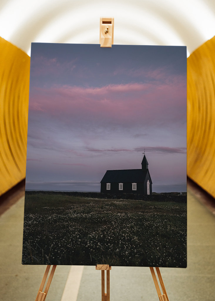 Černý kostel v Budiru