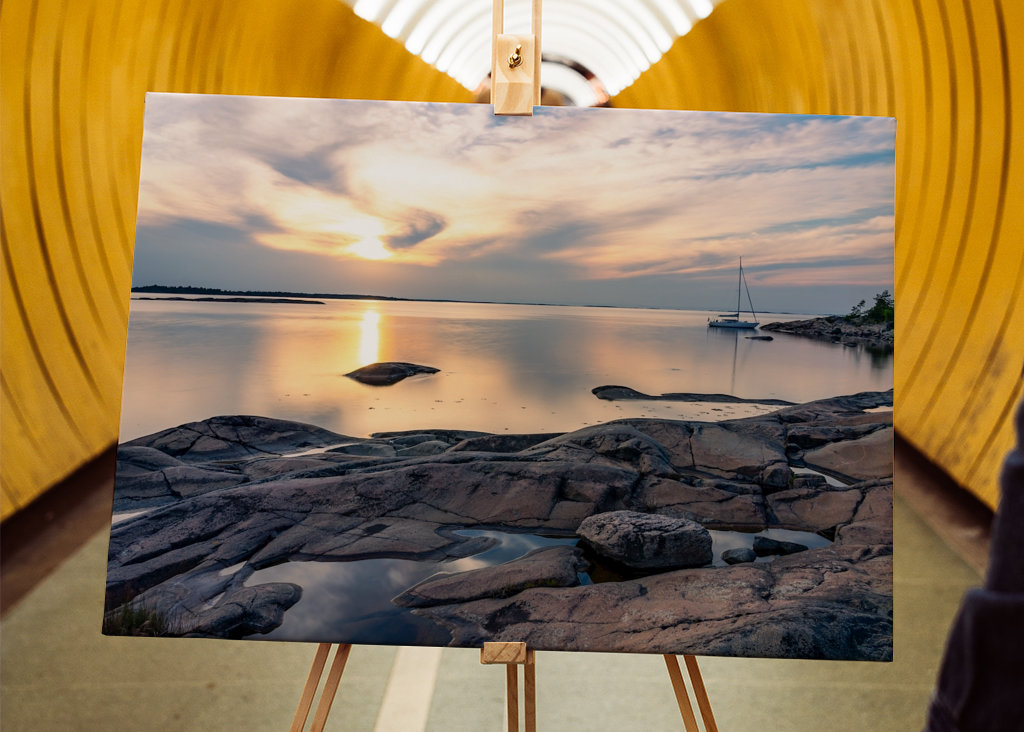 Sonnenuntergang im Archipel