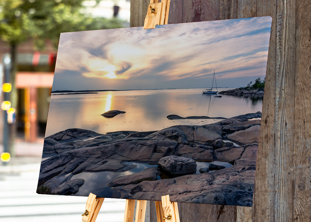 Sonnenuntergang im Archipel