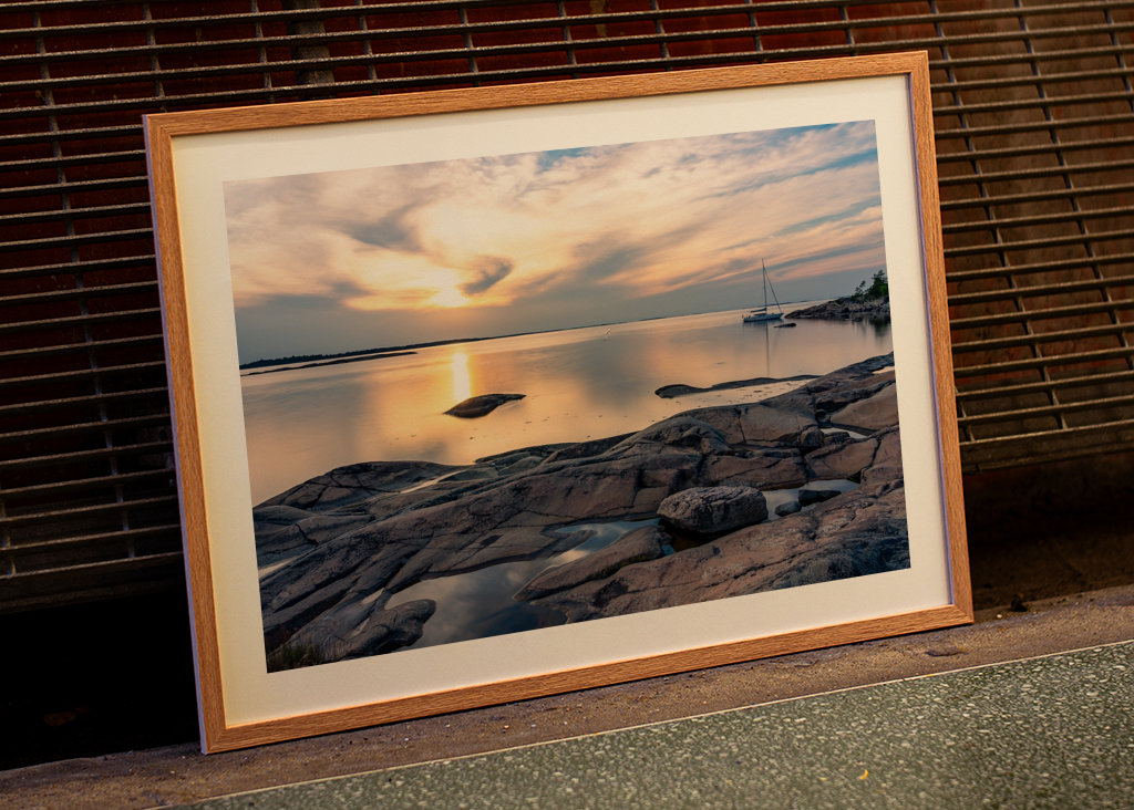 Sonnenuntergang im Archipel