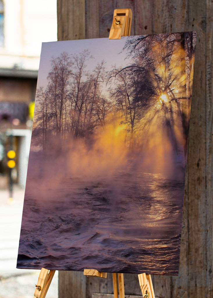 Joki ei jäädy koskaan