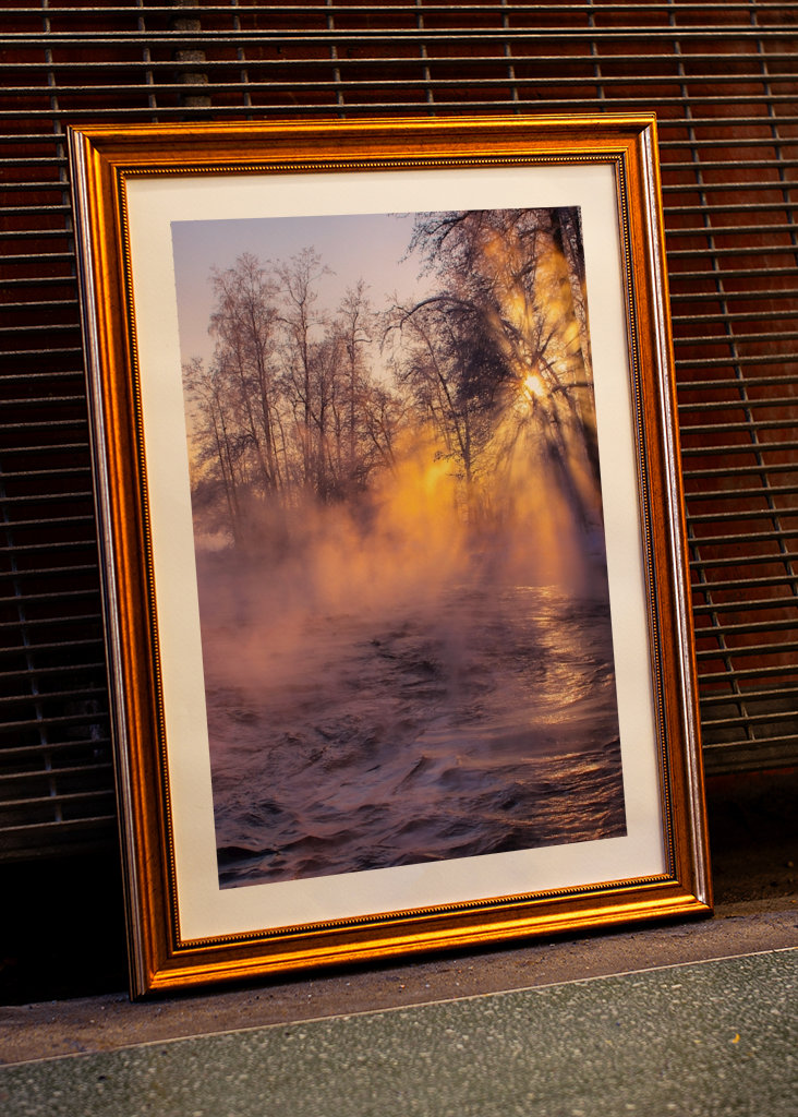 Joki ei jäädy koskaan
