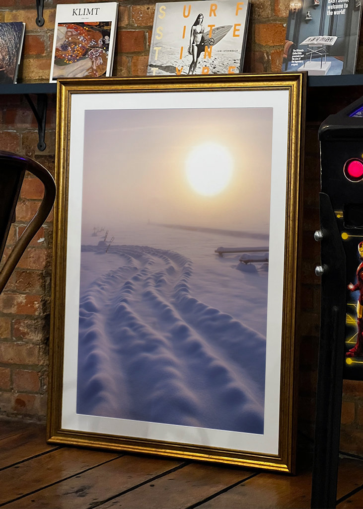 Mlhavý mrazivý den