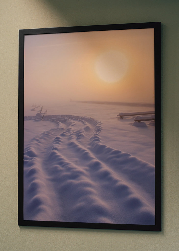 Mlhavý mrazivý den