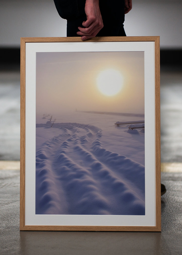 Mlhavý mrazivý den