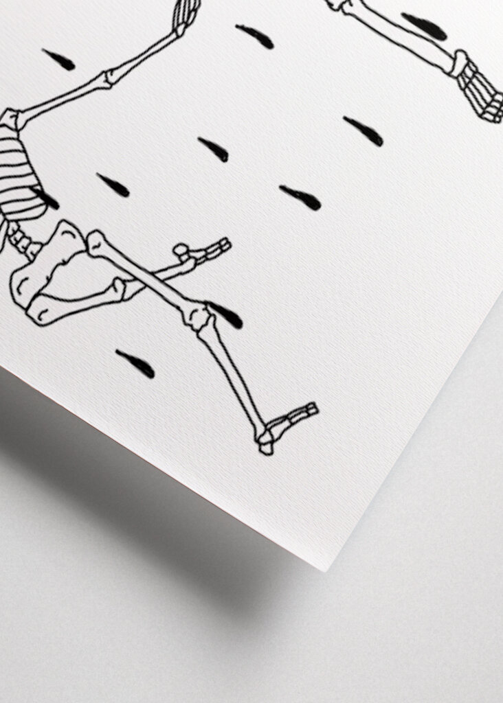 tanzen mit Tränen in den Augen