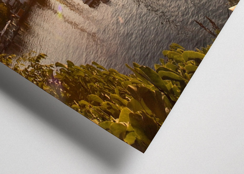 Východ slunce nad Djurgårdenem