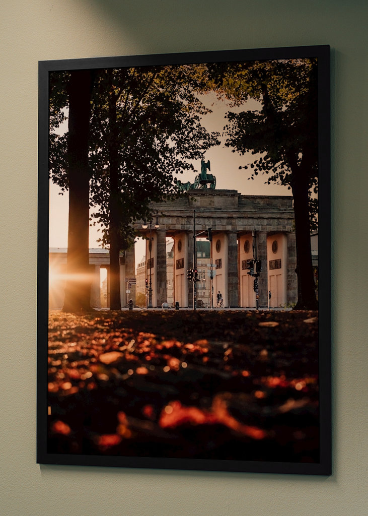 Brandenburg Gate during fall