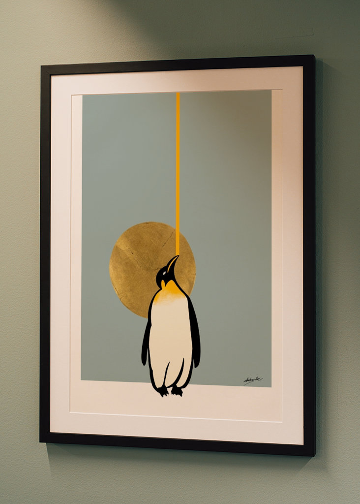 Keiserpingvin gylden  