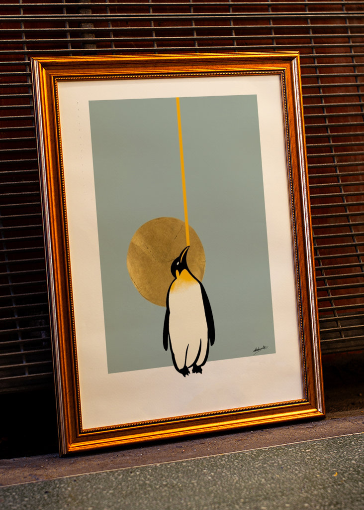 Keiserpingvin gylden  