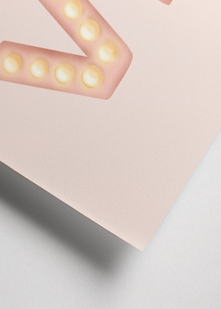 LOVE - light letters