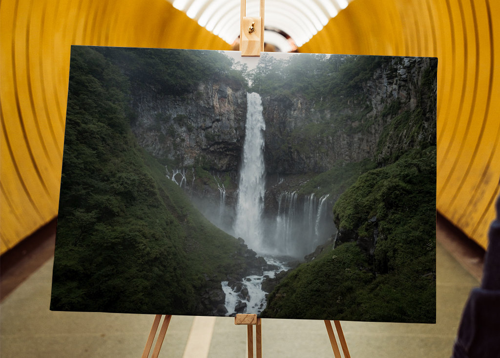 Mystischer Wasserfall