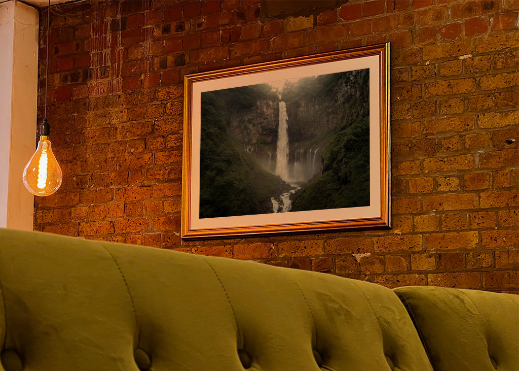 Mystischer Wasserfall