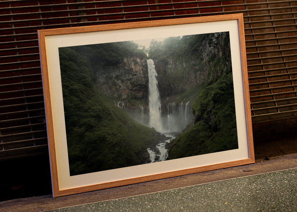 Mystischer Wasserfall