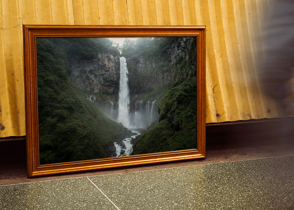 Mystischer Wasserfall