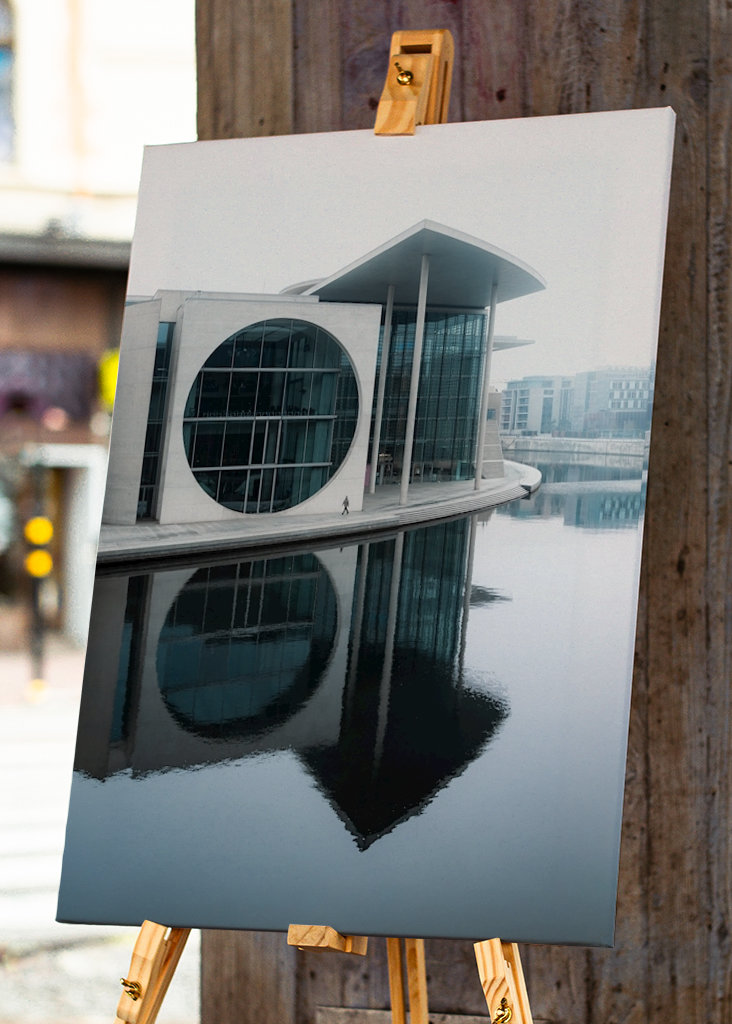 Januartag im Regierungsviertel