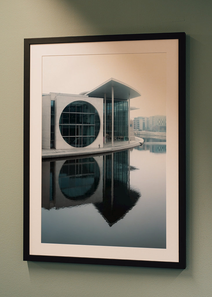 Januartag im Regierungsviertel