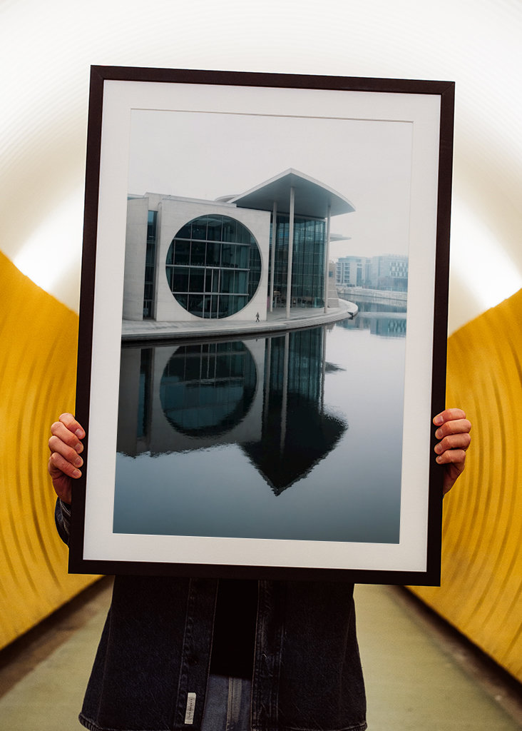 Januartag im Regierungsviertel