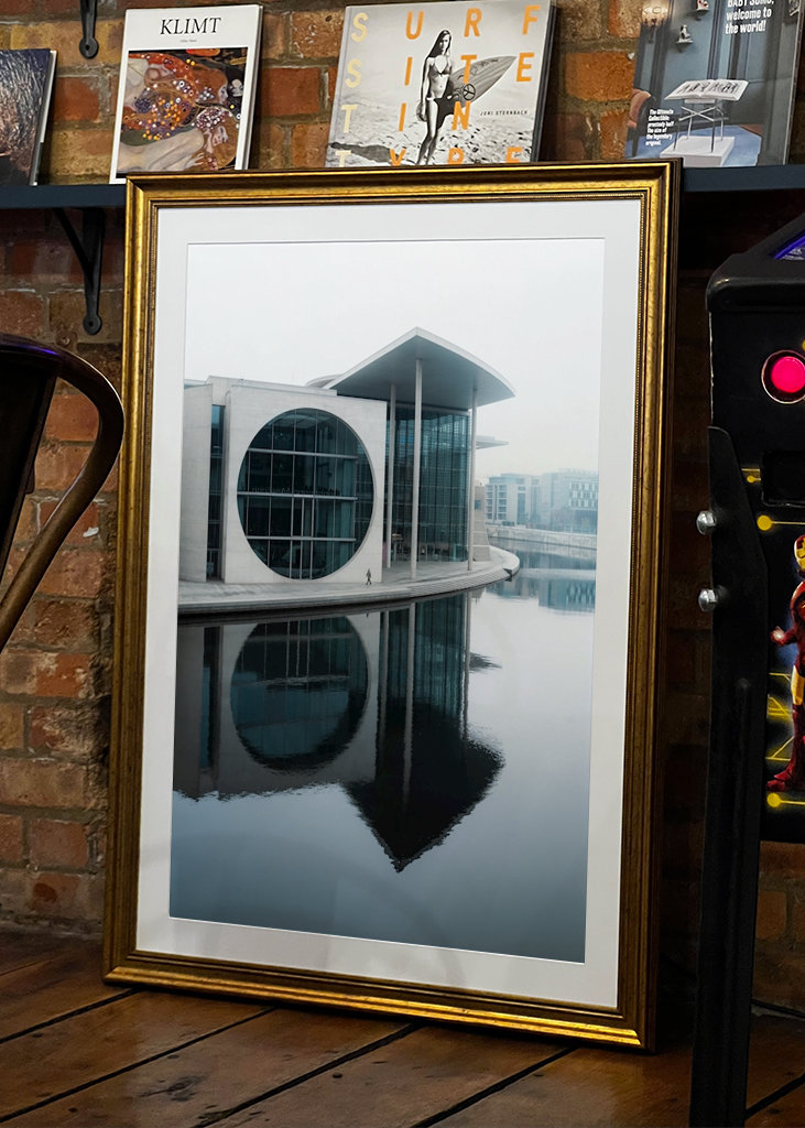 Januartag im Regierungsviertel