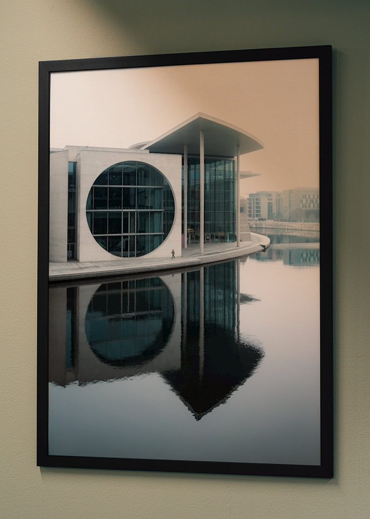 Januartag im Regierungsviertel