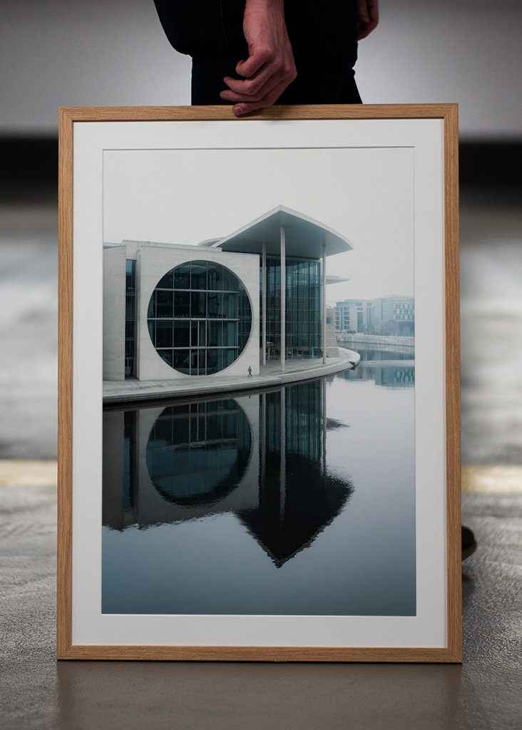 Januartag im Regierungsviertel