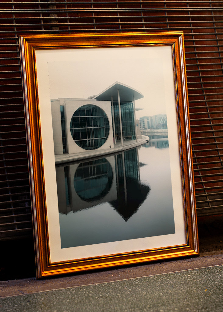 Januartag im Regierungsviertel