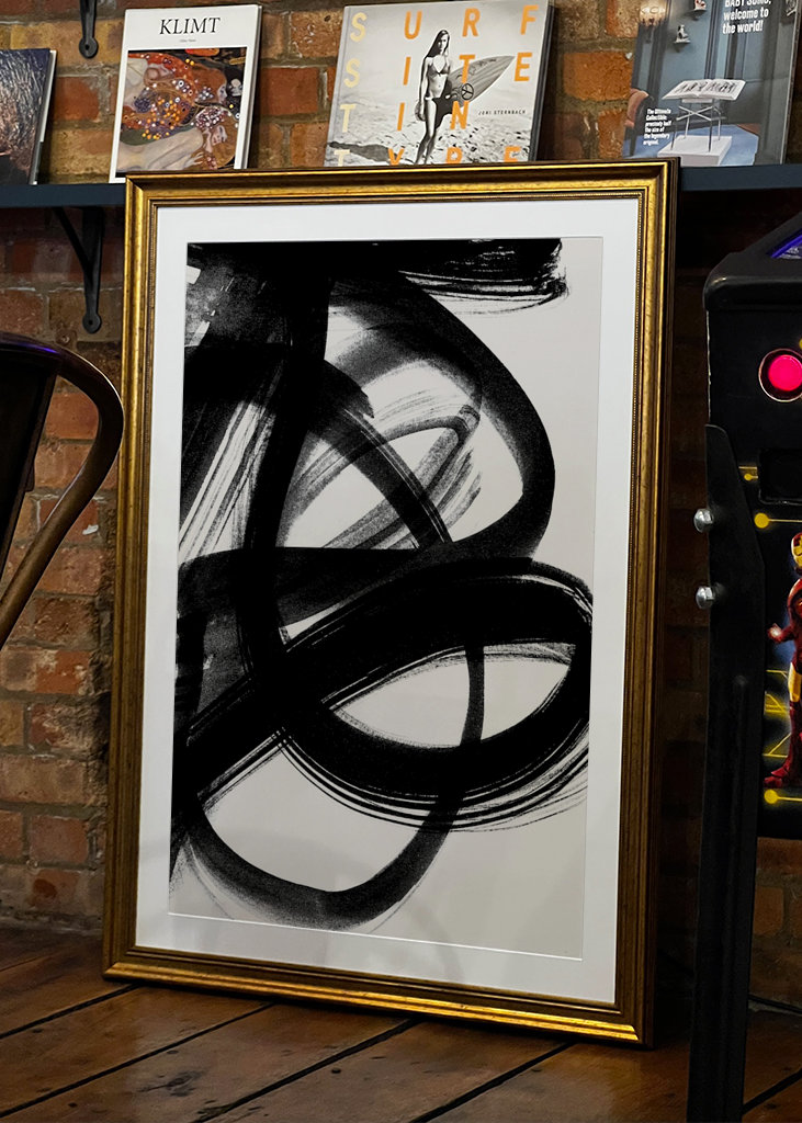 Abstract Brush Strokes 5