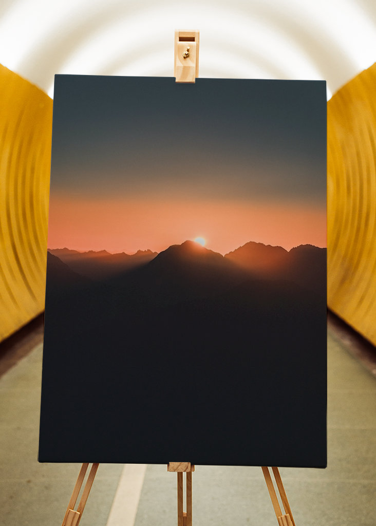 Sunrise at the Mountain Peak