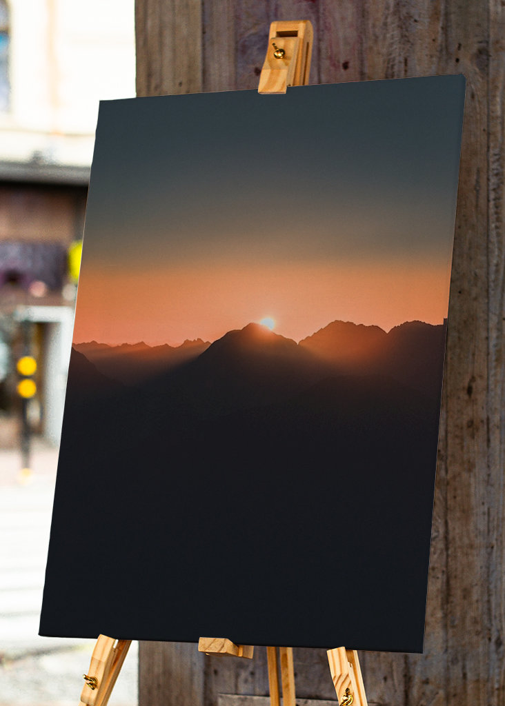 Sunrise at the Mountain Peak