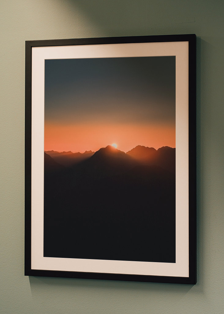 Sunrise at the Mountain Peak