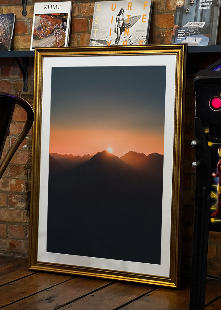 Sunrise at the Mountain Peak