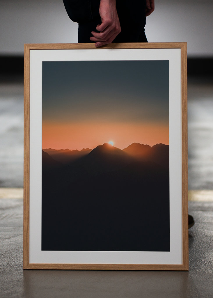 Sunrise at the Mountain Peak