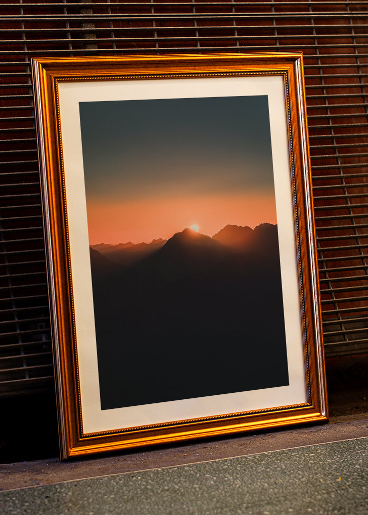 Sunrise at the Mountain Peak