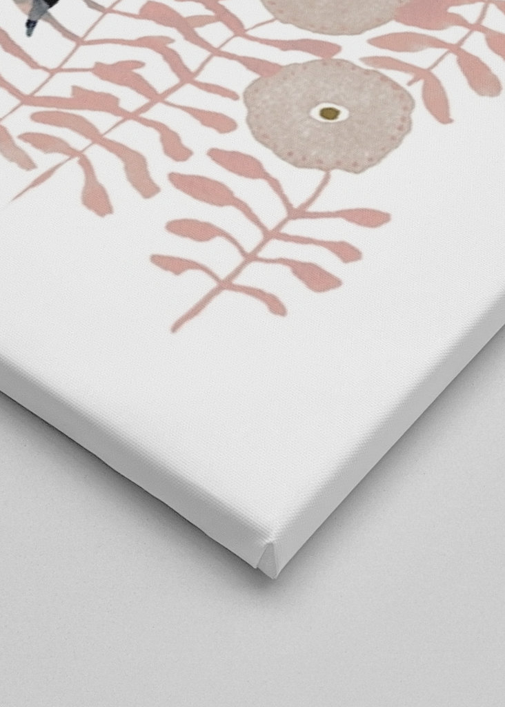 Akvarelové květiny 