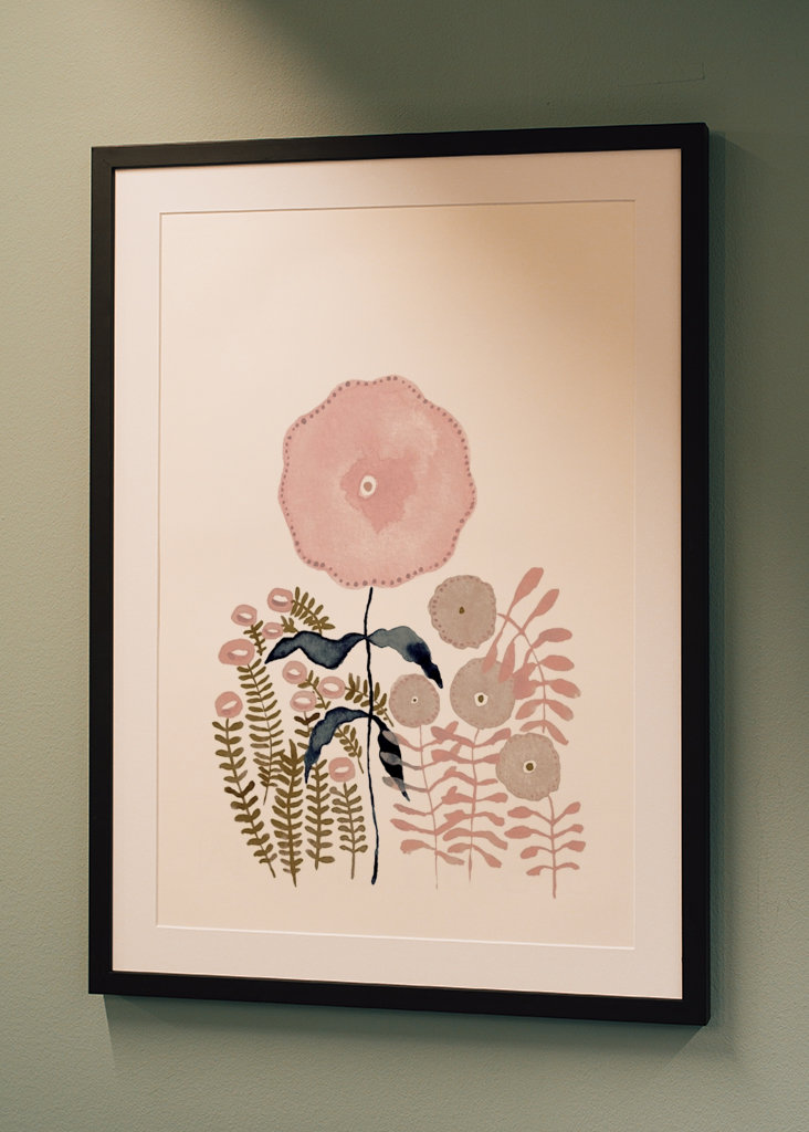 Akvarelové květiny 