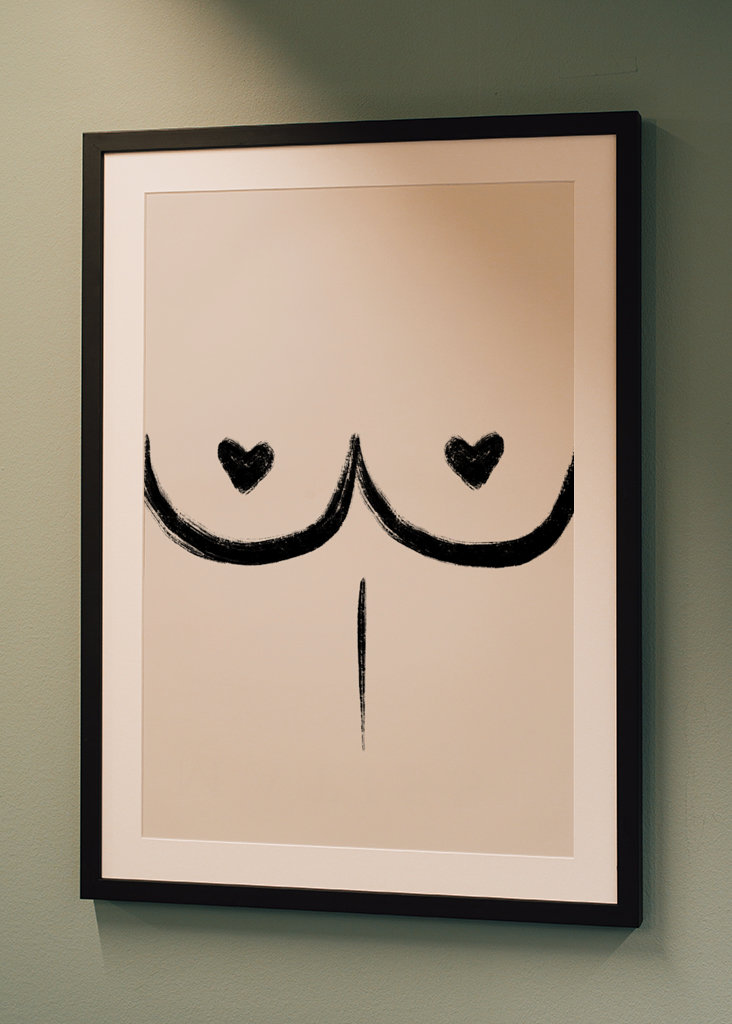 Nøgen look - bryster