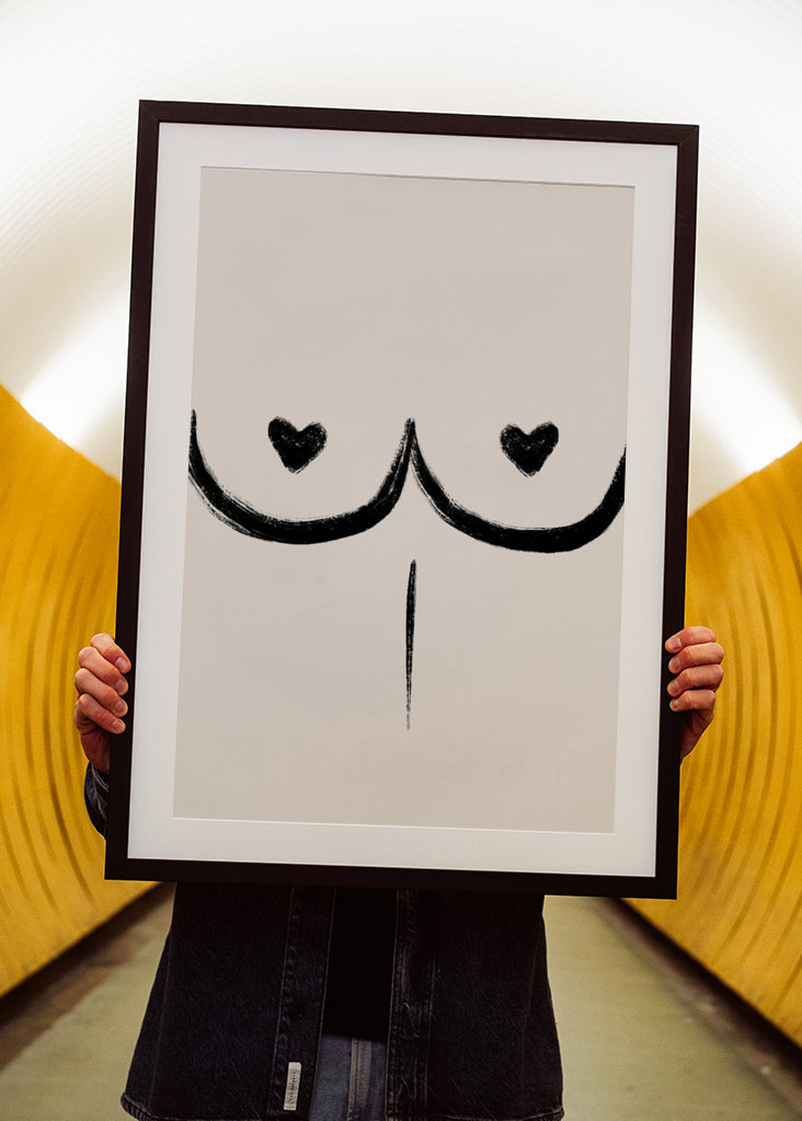 Nøgen look - bryster