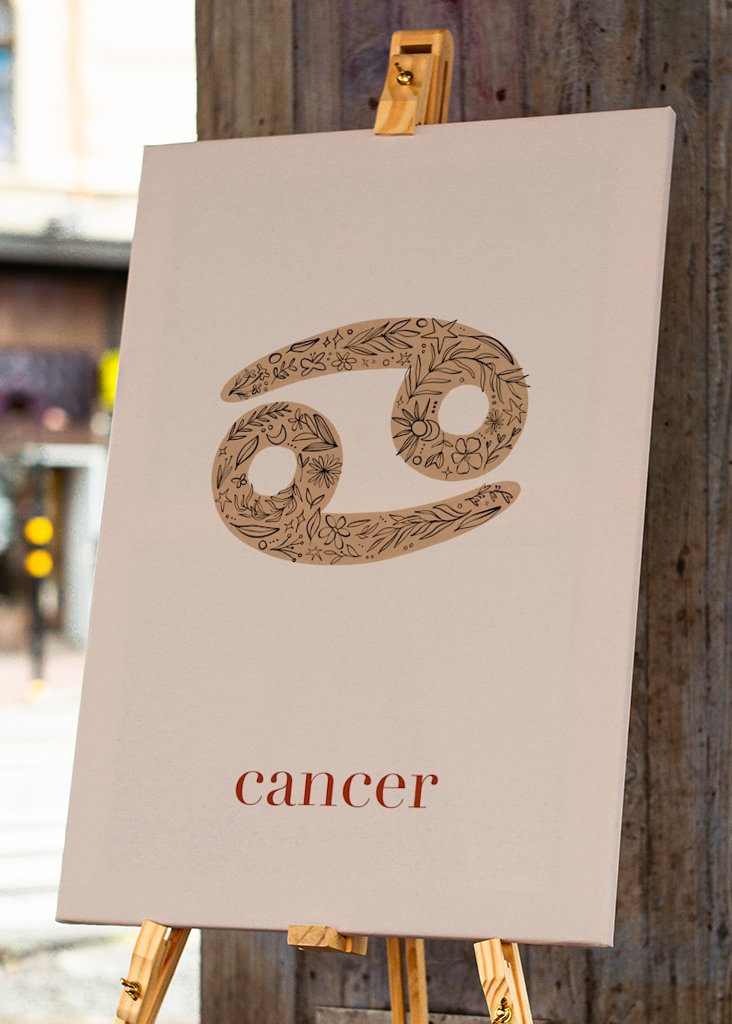 Zodiac Cancer - Blommig rodnad