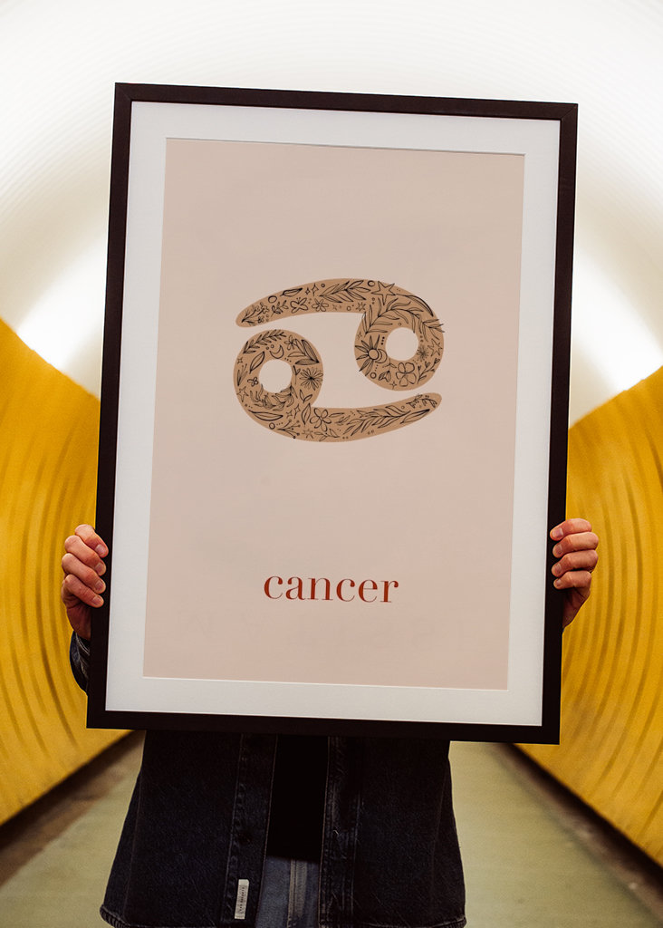 Zodiac Cancer - Blommig rodnad