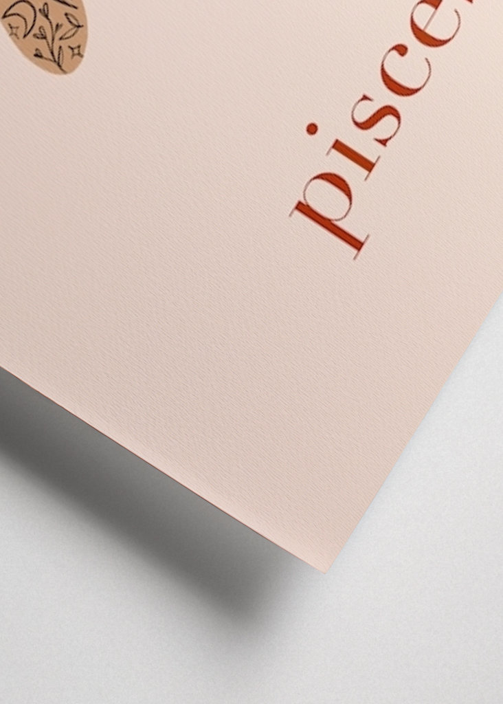 Sternzeichen Fische - Blumiges Rouge